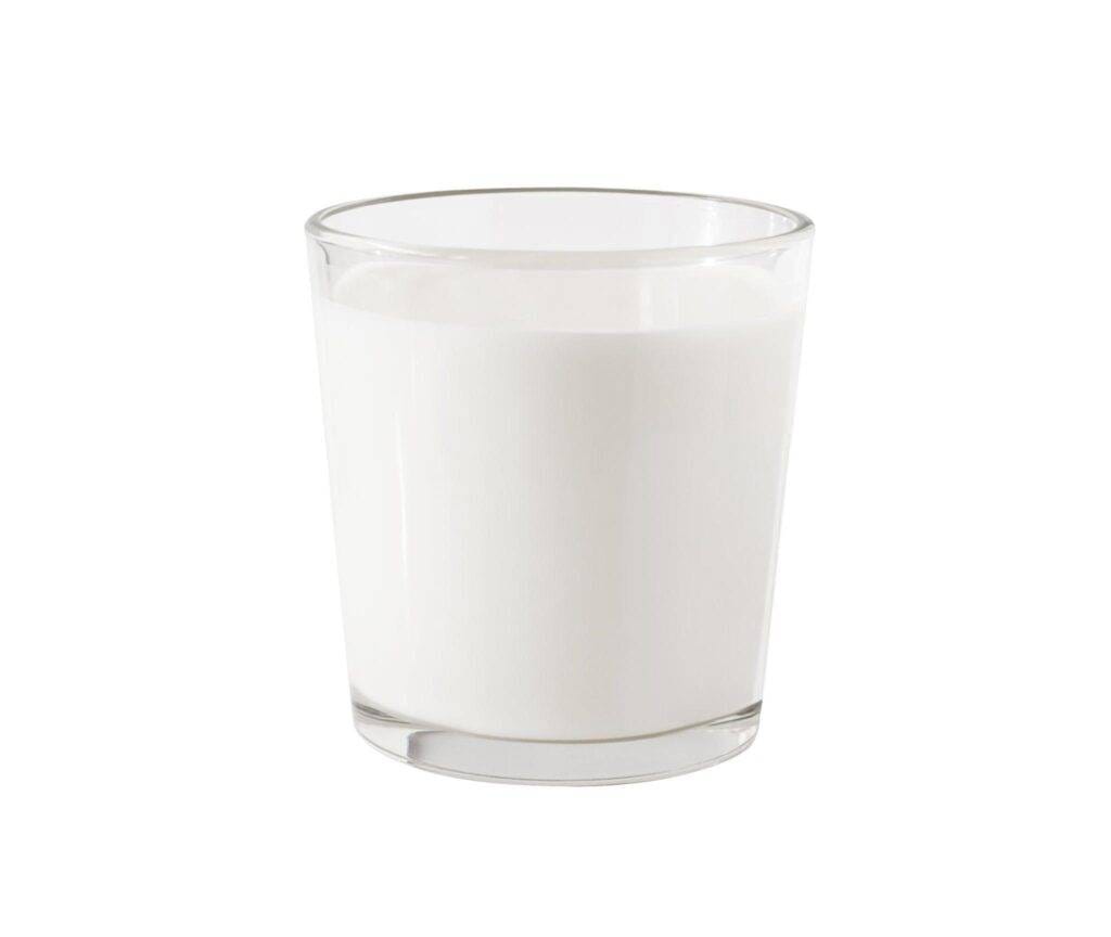 verre de lait