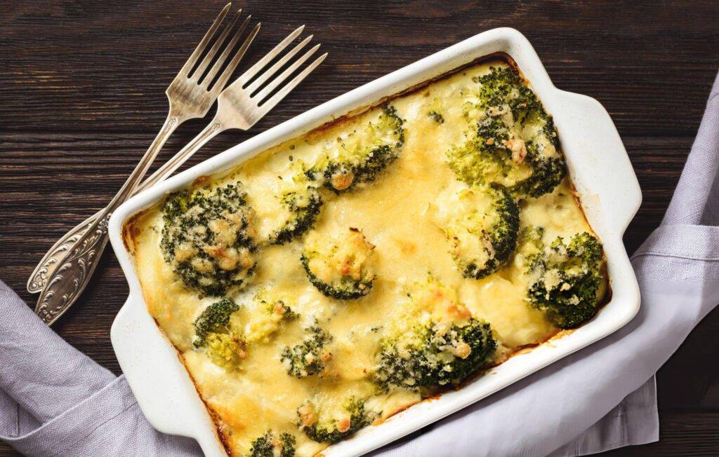 gratin brocolis pomme de terre