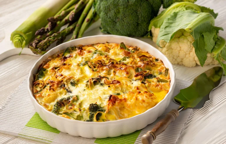 gratin de brocolis​