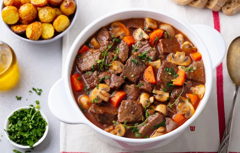 boeuf bourguignon recette de grand-mère