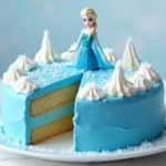 gateau le reine des neiges​