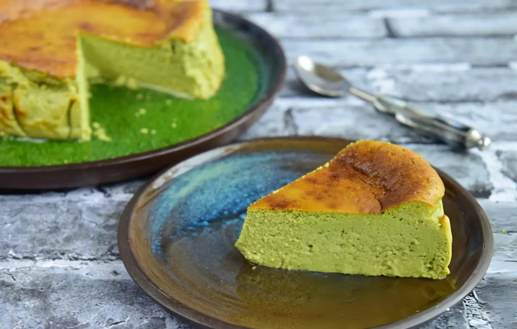 recette flan au matcha