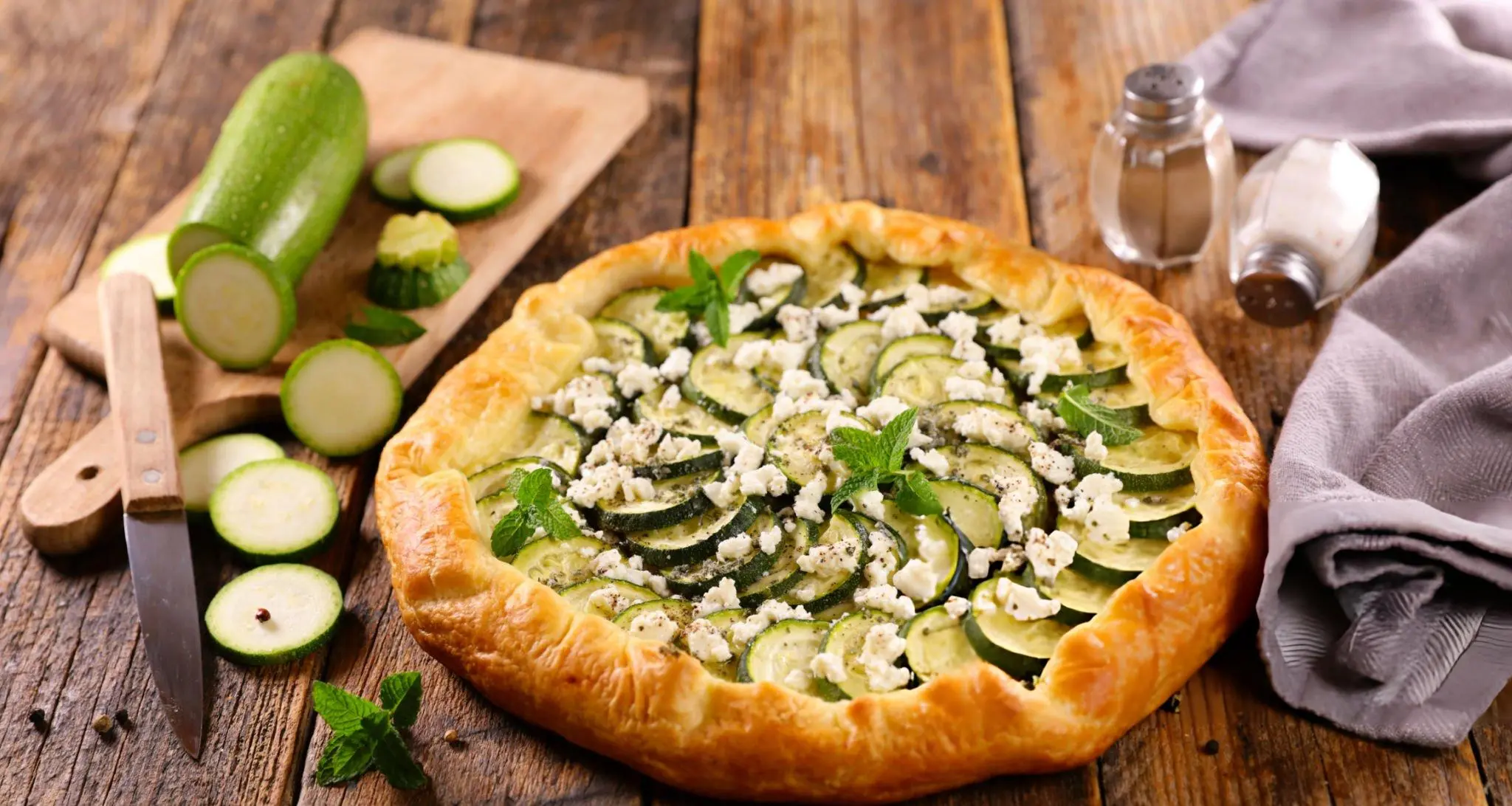 galette courgette​