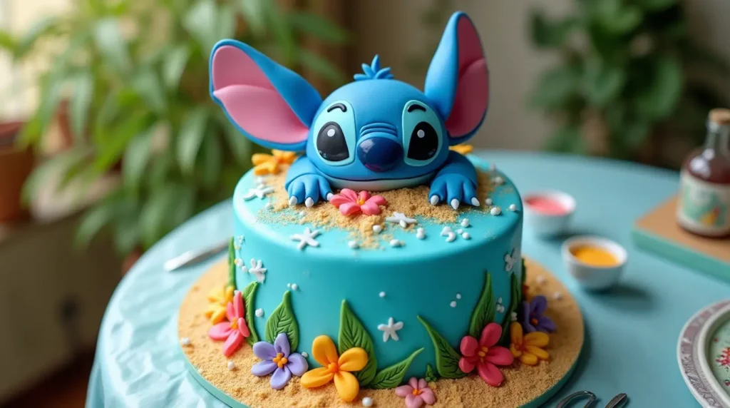 gâteau stitch facile