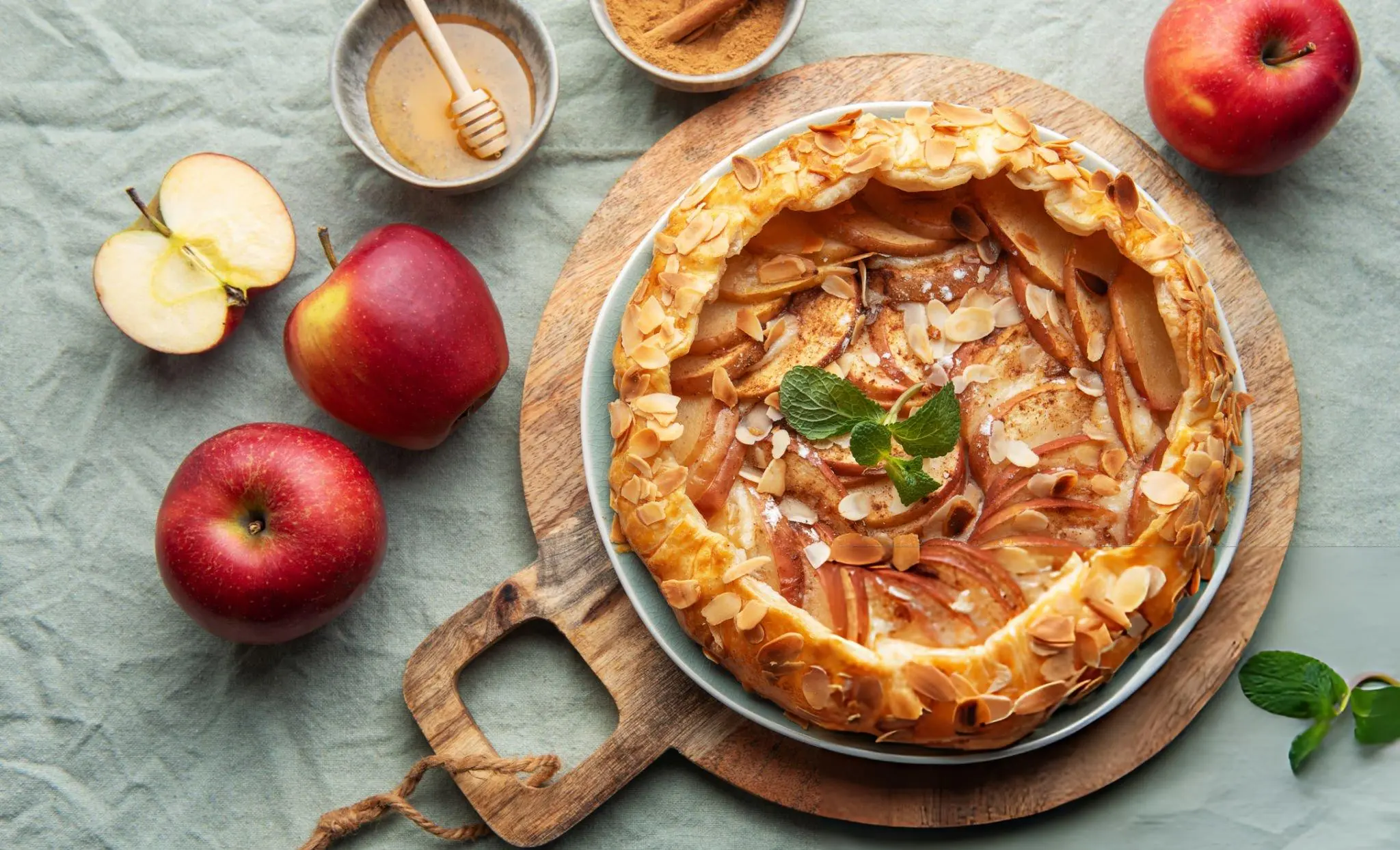 tarte fine pommes​