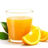 tasse de jus d'orange naturel